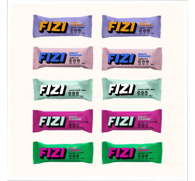FIZI Guilty Pleasure Box - 10x45g