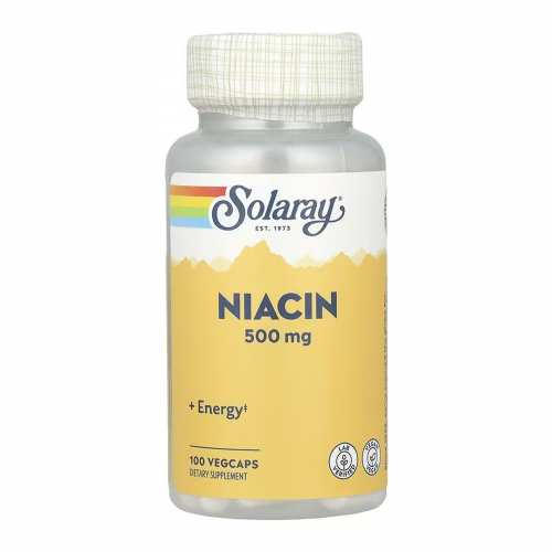 Niacin 500mg - 100 vcaps Niacin 500mg - 100 vcaps