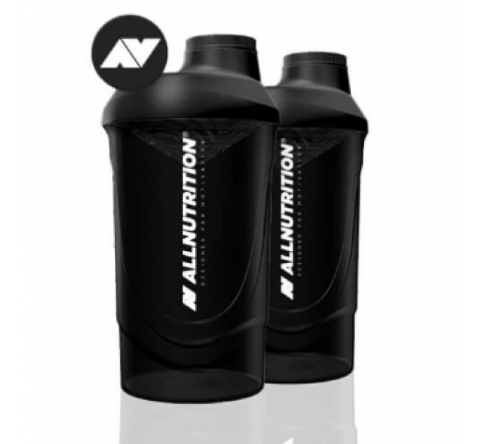 Shaker - 600ml Black 2LOGO