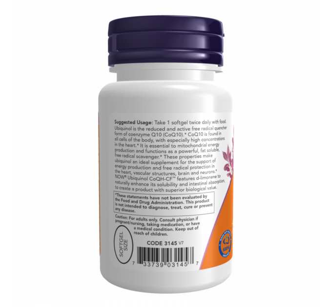 CoQH-CF Ubiquinol - 60 sgels