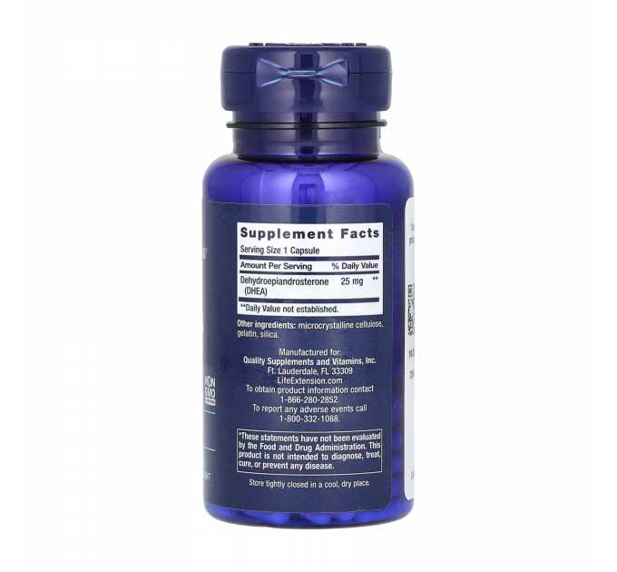 DHEA 25 mg - 100 caps
