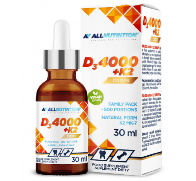 D3 4000drops K2 - 30ml
