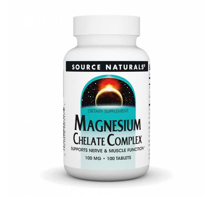 Magnesium Chelate Complex 100mg - 100 tabs