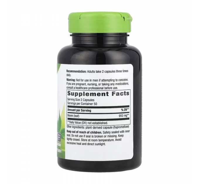 Neem Leaf - 100 vcaps