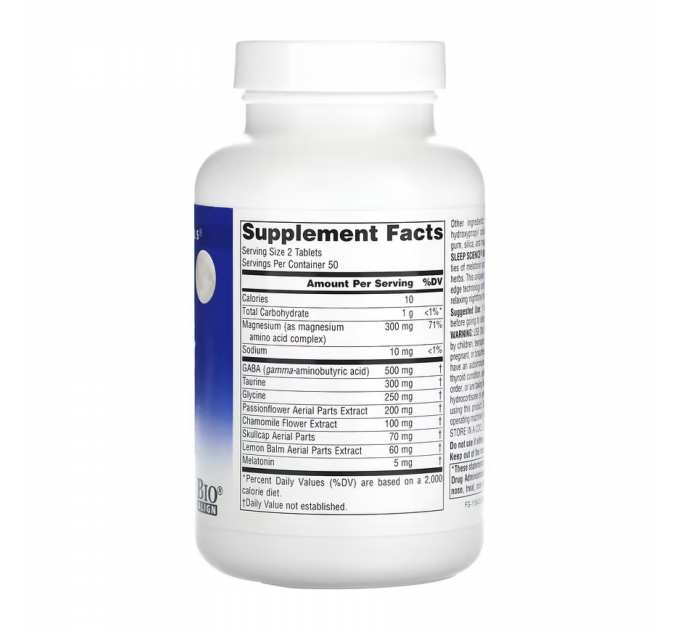 Sleep Science® NightRest™ with Melatonin - 100 tabs