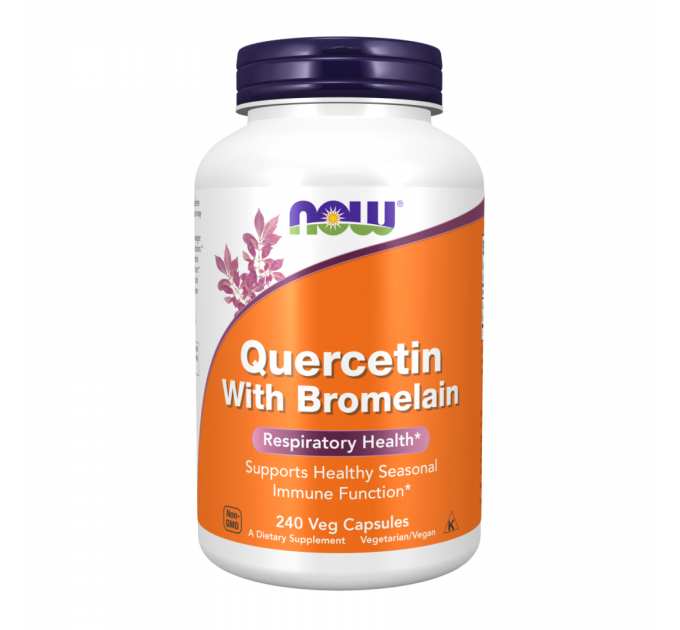 Quercetin with Bromelain - 240 vcaps