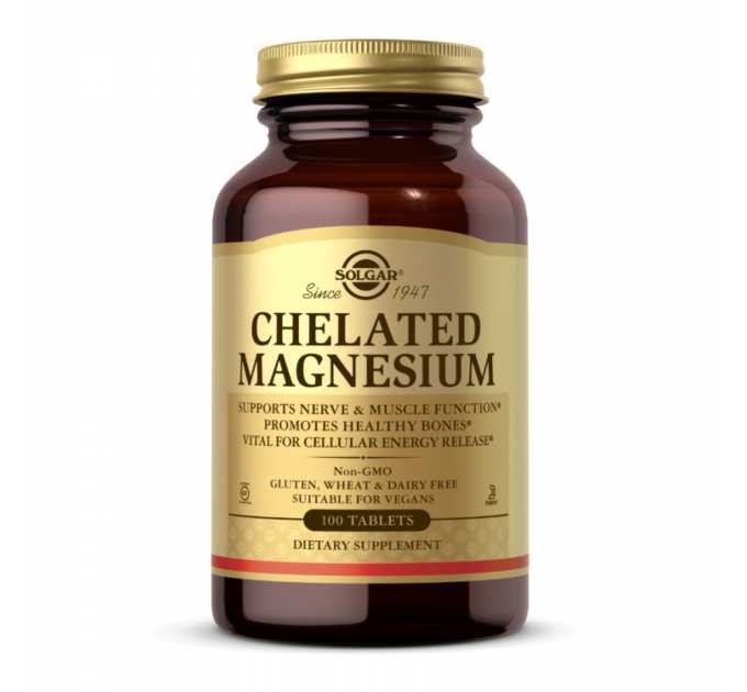 Chelated Magnesium - 100 Tab