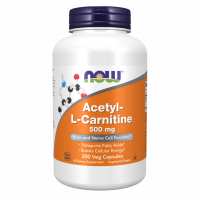 Acetyl L-Carnitine 500mg - 200 vcaps (Пошкоджена банка)