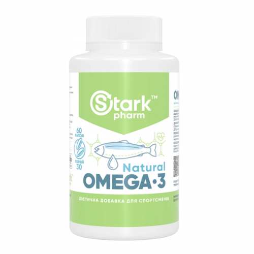 Natural Omega 3 - 60caps (Пошкоджена кришка) Natural Omega 3 - 60caps (Пошкоджена кришка)