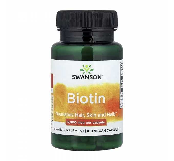 Biotin 5000mcg - 100 caps