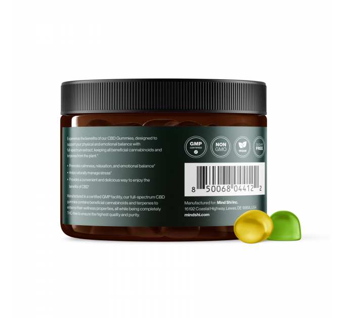 CBD Gummies Full Spectrum 750 mg Apple & Lemon - 30 gummies
