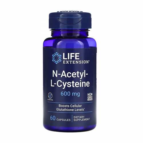 N-Acetyl-L-Cysteine (NAC) 600mg - 60 caps (До 10.26) N-Acetyl-L-Cysteine (NAC) 600mg - 60 caps (До 10.26)