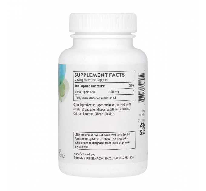 Alpha-Lipoic Acid - 60 caps