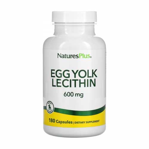 Egg Yolk Lecithin 600 mg - 180 caps