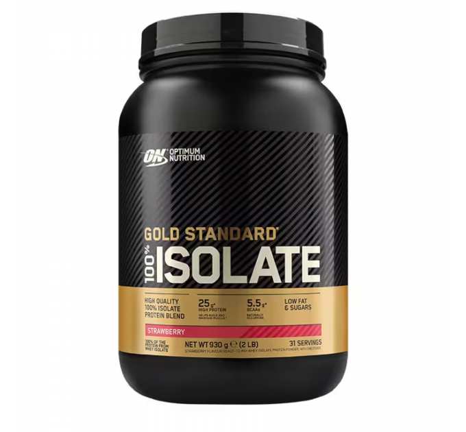 Gold Standart 100% Isolate - 930g Strawberry (До 10.25)