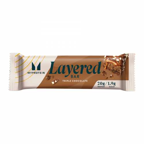 Layered Bar - 60g Triple Chocolate Fudge