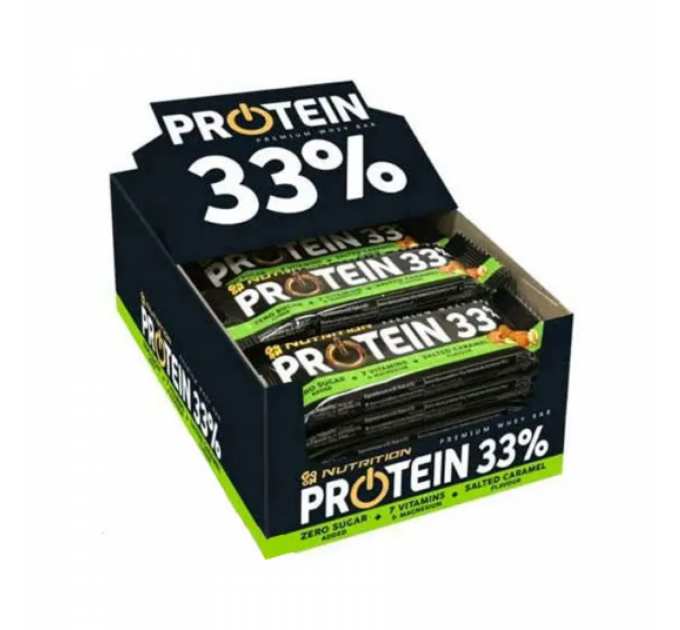 Protein 33% Bar - 25x50g Salted caramel