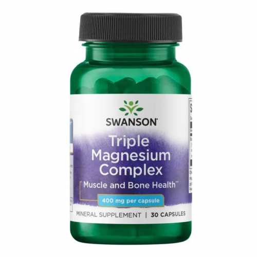 Triple Magnesium Complex 400mg - 30caps (Пошкоджена етикетка) Triple Magnesium Complex 400mg - 30caps (Пошкоджена етикетка)
