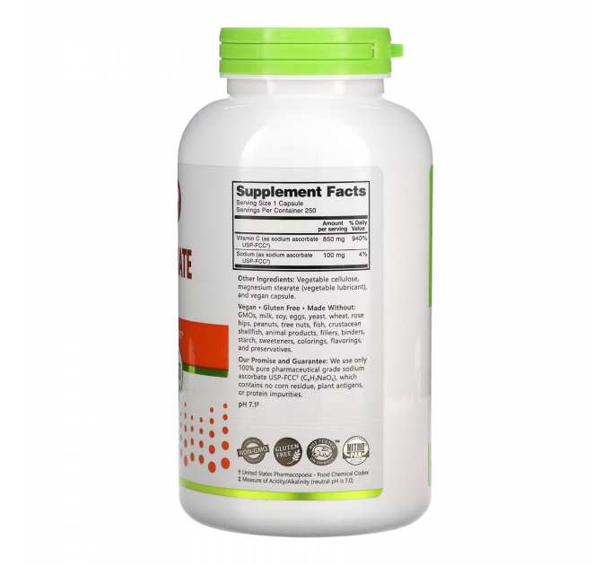 Sodium Ascorbate - 250 caps