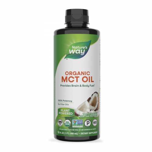 100% Organic MCT Oil - 16 oz (До 09.26) 100% Organic MCT Oil - 16 oz (До 09.26)