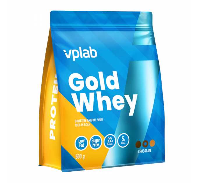Gold Whey - 500g Chocolate (До 08.26+Пошкоджена упаковка)