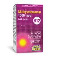 B12 Methylcobalamin 1000 mcg - 180 tabs (Пошкоджена банка)
