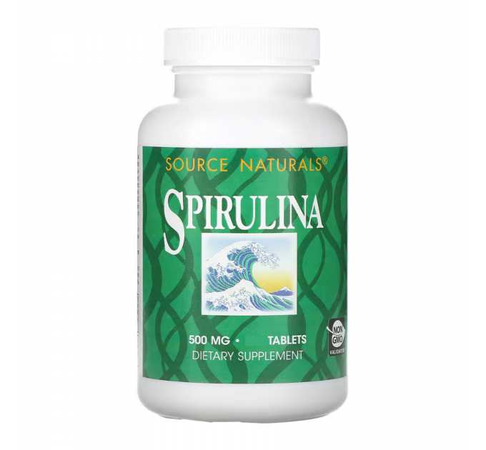 Spirulina 500mg - 100 tabs