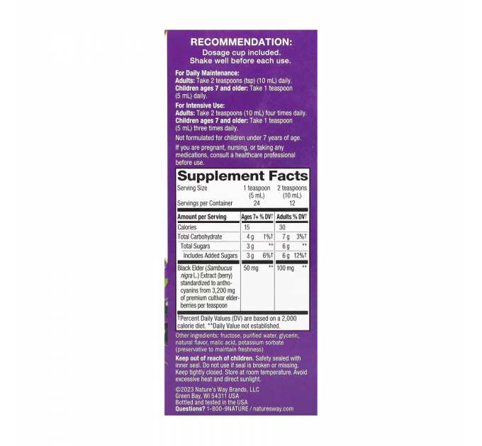 Sambucus Original Syrup - 4 oz