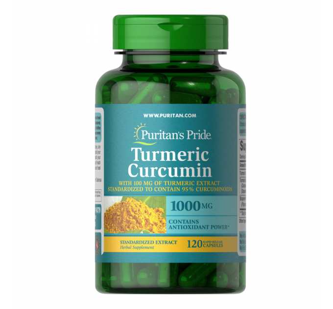 Turmeric Curcumin 1000 Mg With Bioperine 5mg - 120 Capsules
