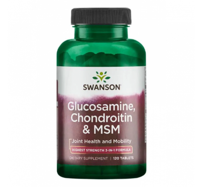 Glucosamine Chondroitin MSM - 120 tabs