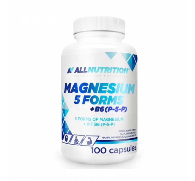 MAGNESIUM 5 FORMS + B6(P-5-P) - 100 caps