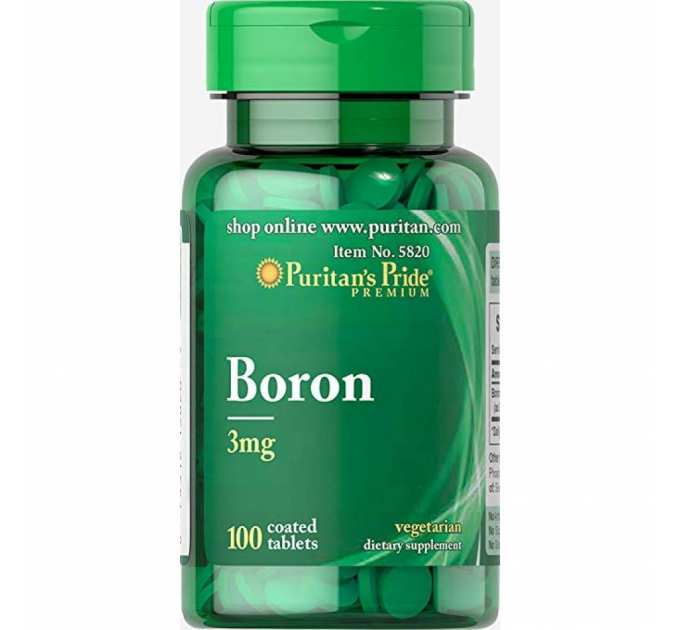 Boron 3 mg - 100 Tablets