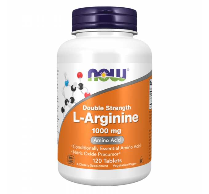 L-Arginine 1000mg - 120 tabs