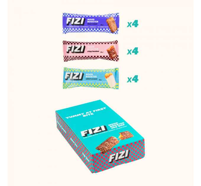 Fizi Mood Booster - 12x40g Mix Box