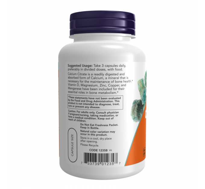 Calcium Citrate - 120 vcaps