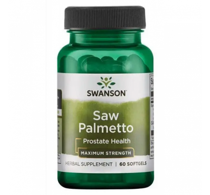 Saw Palmetto Maximum Strength 320mg - 60sgels