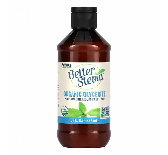 BetterStevia® Liquid, Organic Glycerite - 237ml