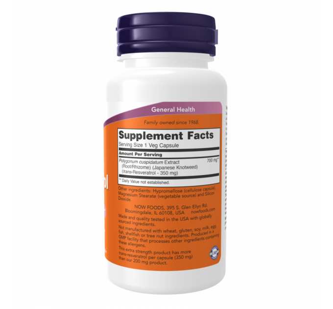 Resveratrol 350mg - 60 vcaps