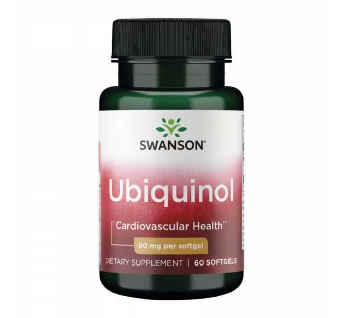 Ubiquinol 50mg - 60 softgels