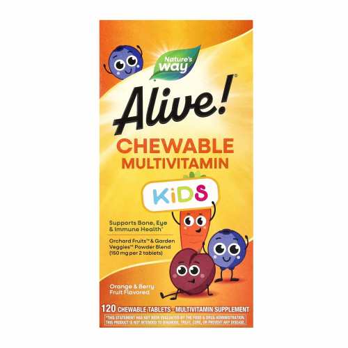Kids Chewable Multivitamin - 120 tabs Orange and Berry (Пошкоджена упаковка)