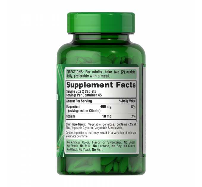 Magnesium Citrate 400mg - 90 caps