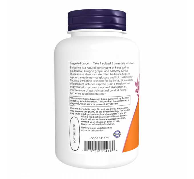 Berberine Glucose Support - 90 sgels