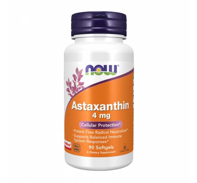 Astaxanthin 4 mg - 90 softgels