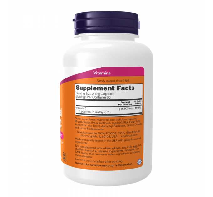 Liposomal Vitamin C - 120 vcaps