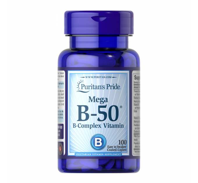 Vitamin B-50 Complex - 100 Caps