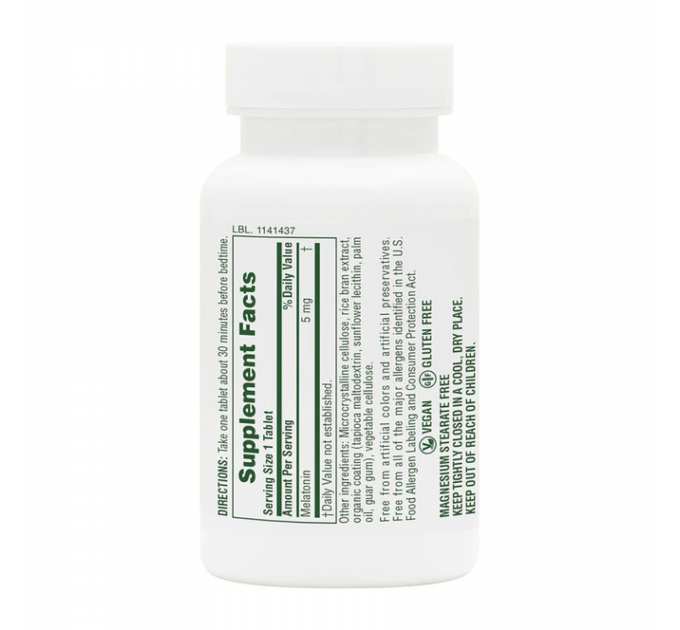 Fast Acting Melatonin 5mg - 90 tabs