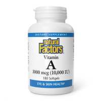 Vitamin A 3000mcg 10000IU - 180 softgels