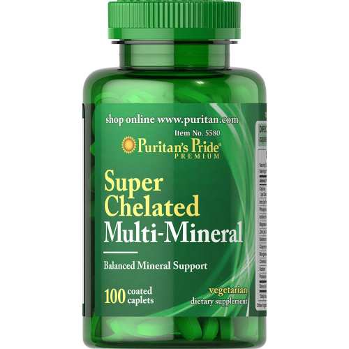 Super Chelated Multi Mineral - 100 caps