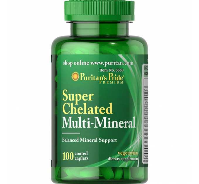 Super Chelated Multi Mineral - 100 caps