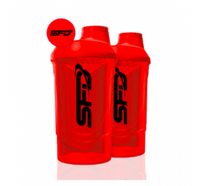 Shaker - 600ml Fire Read